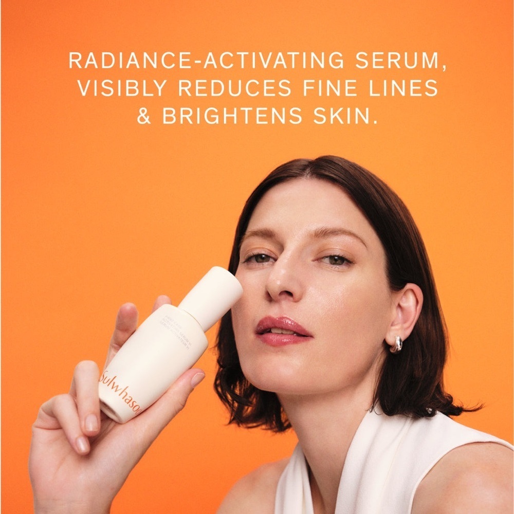 Sulwhasoo Radiant Moisturizer Set - Orange and White